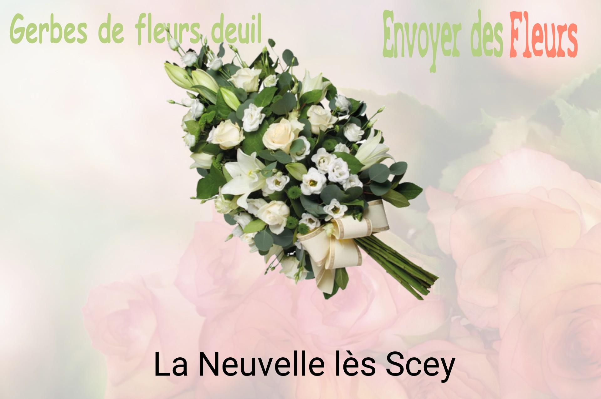 Gerbe de fleurs de deuil livrée à La Neuvelle-lès-Scey